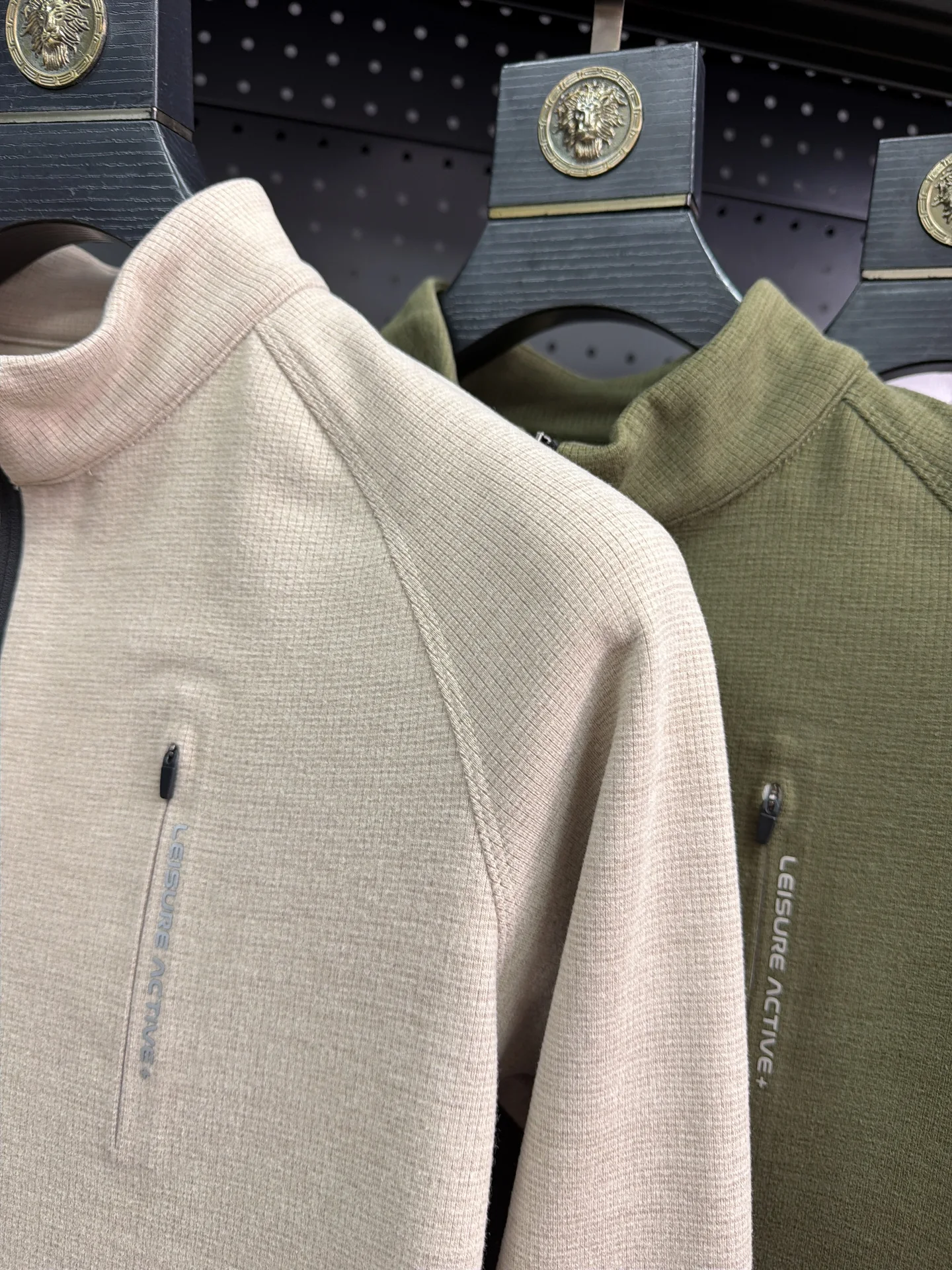 Double-Sided Fleece Long Sleeve T-Shirt for Men Autumn Winter Flannel Soft Skin-Friendly Half-Zip Base Layer Trendy Sweatshirt