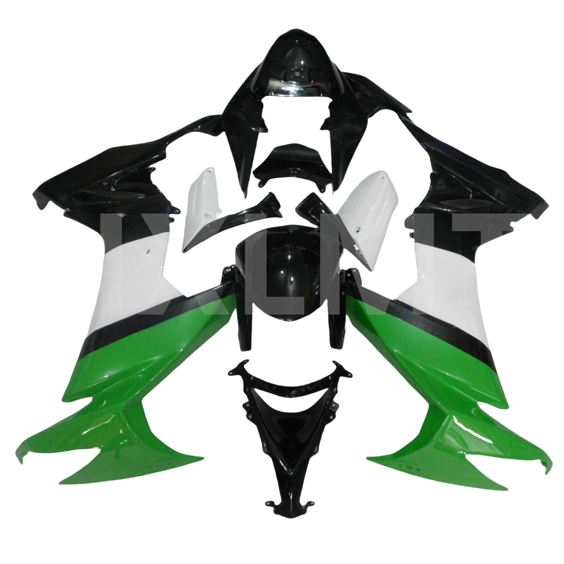 

Suitable For ZX-10R ZX10R 2008 2009 2010 Motorcycle Shell Fairings Kits Spoiler ABS Injection Molding Bodywork Set