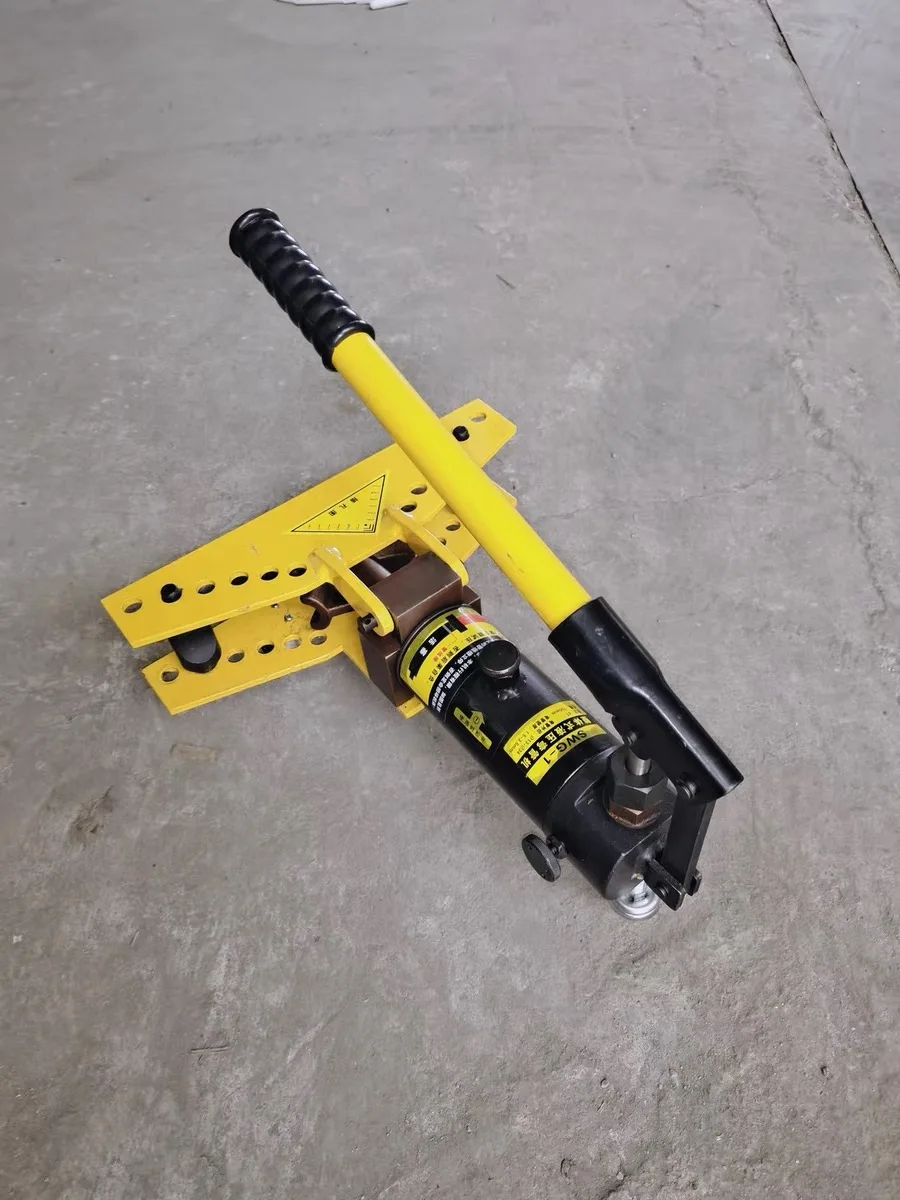 Dobladora de tubos manual de 1/2-4 pulgadas, herramienta dobladora hidráulica para doblar tubos galvanizados