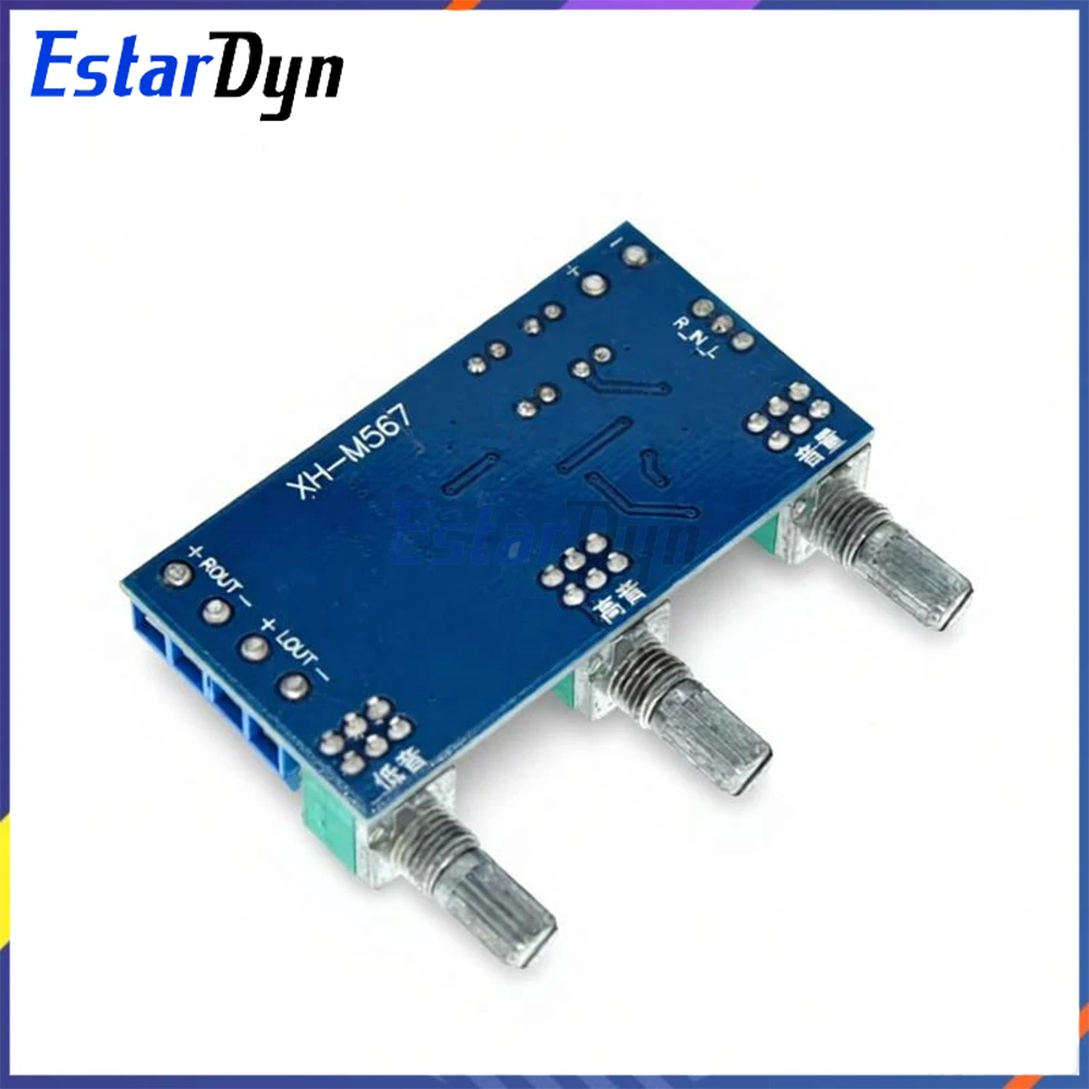 TPA3116D2 Stereo Amplifier Board, 80W+80W Hi-Fi Digital Audio Power Amp Module for Home Theater, Car Audio, DIY Speaker XH-M567
