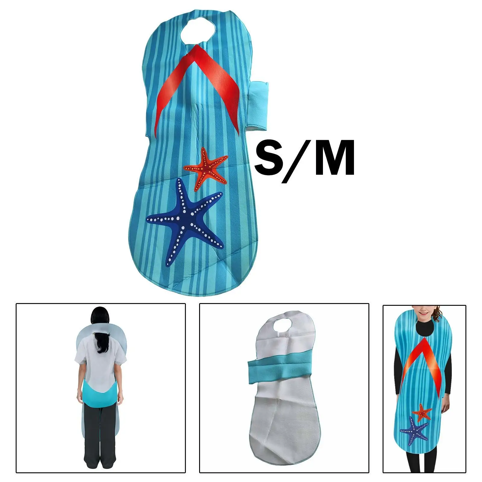 Costume tongs Adorable décoratif réutilisable, vêtements de scène, robe fantaisie pour femmes et hommes, Festival, carnaval, fête sur le thème d'halloween