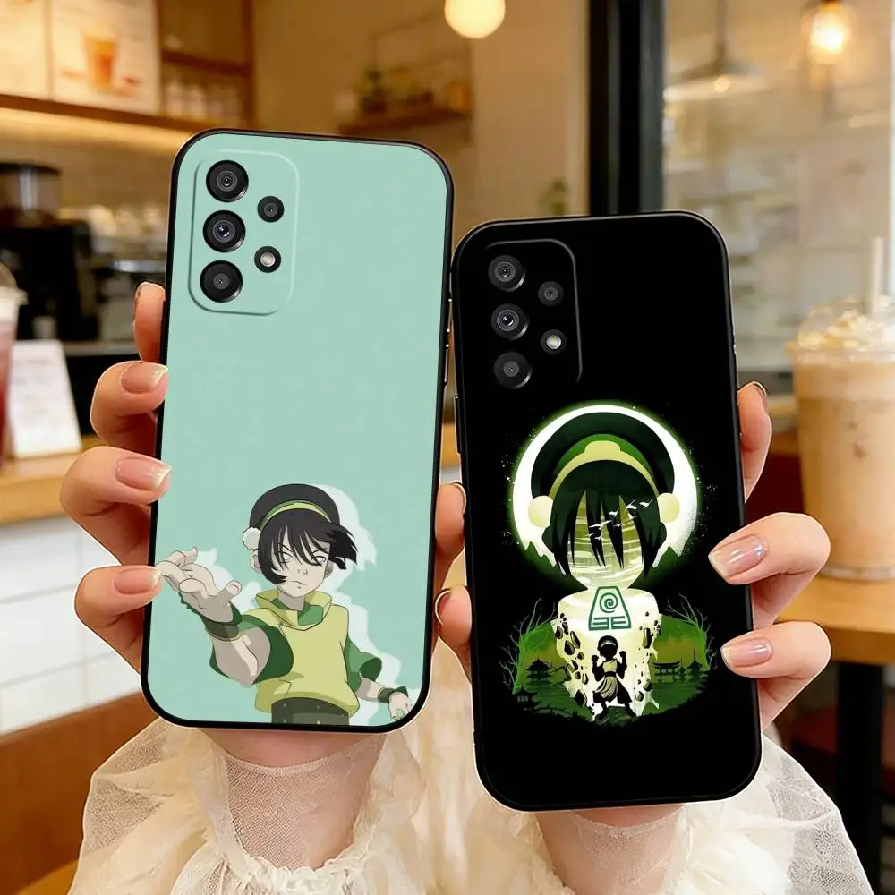 T-Toph B-Beifong For Samsung Galaxy A13,A21s,A22,A31,A32,A52,A53,A71,A80,A91 Soft Black Cover