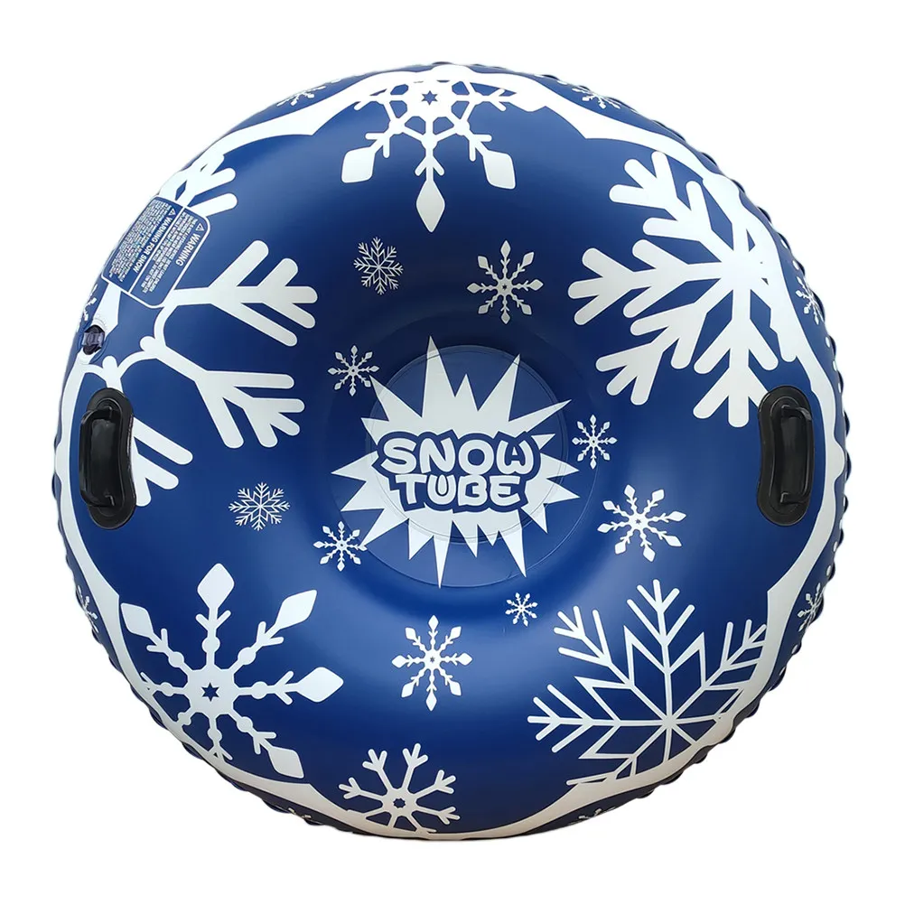 

Inflatable Ski Ring Round Snow Sled Interesting Skiing Playing with PVC Outdoor Board