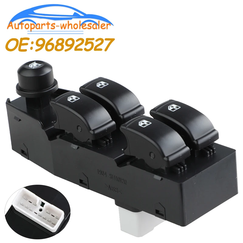 New Power Window Master Control Switch 96892527 SM1807 For Chevrolet Aveo for Pontiac G3 Wave 2007-2011 Car Accessories