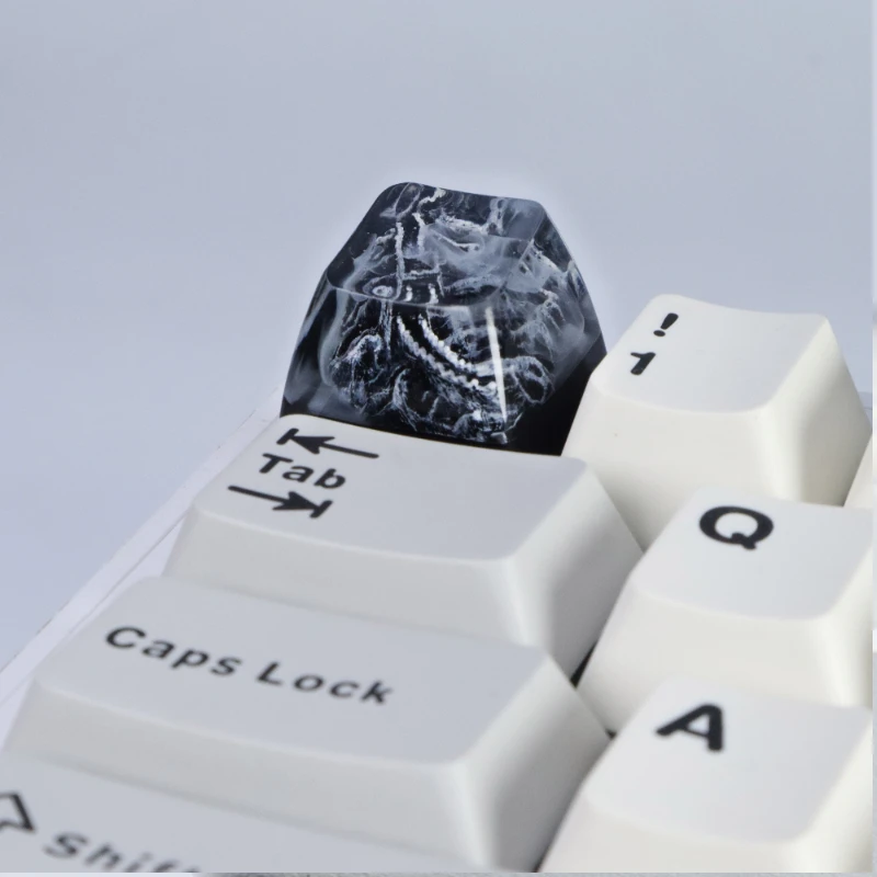 Mechanical Keyboard Personalized Keycaps Chinese Style Great Wall Snow Mountain Valley Ancient Building Ink Ink Style Keycaps