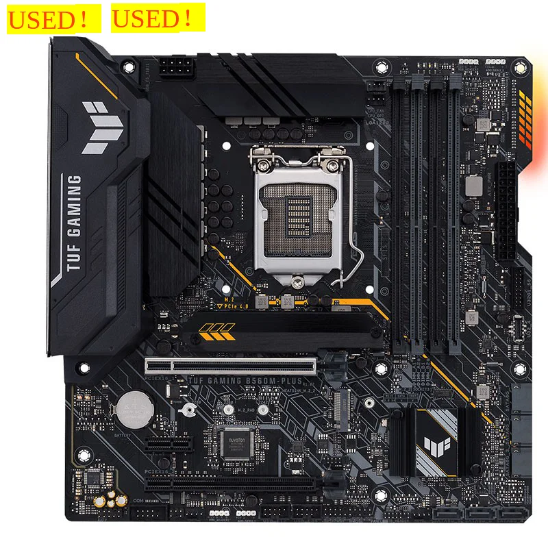 ASUS TUF GAMING B560M-PLUS LGA1200 intel 10th/11th CPU MATX Motherboard 128G DDR4 Support PCIE4.0 m.2  Desktop