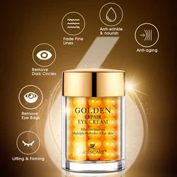 24K Gold Serum for Moisturizing and Hydrating Fade Fine Lines Dark Circles Eye Cream Face Essence Brightening Skin Care