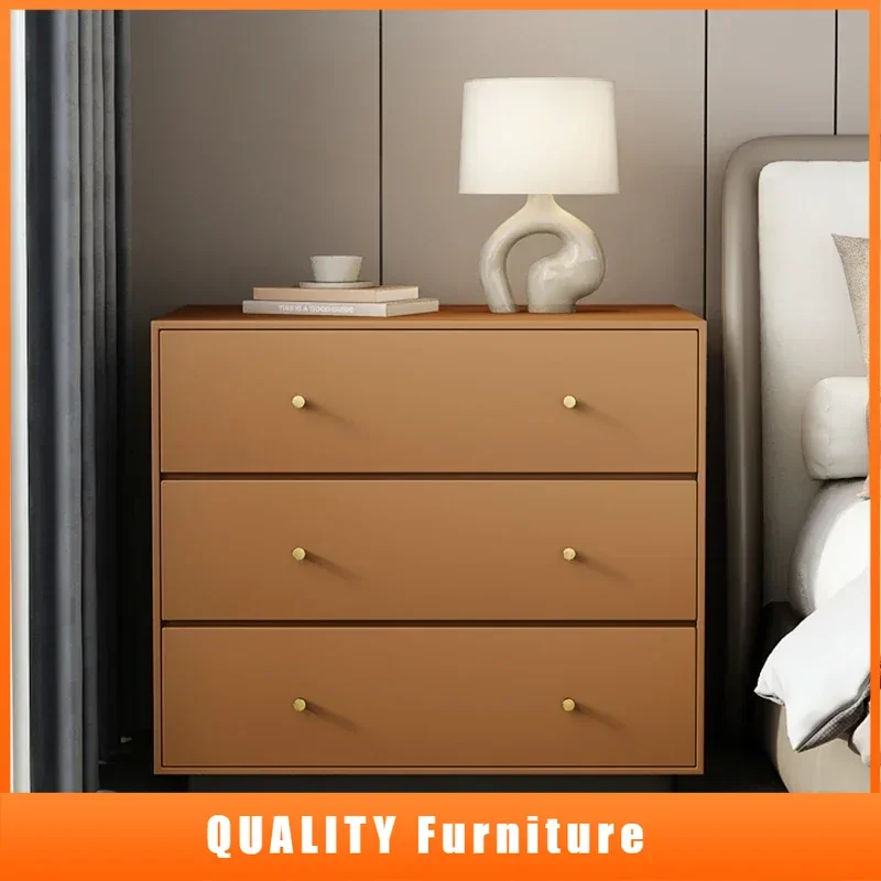 

Beauty Luxury Bedside Table Style Minimalist Aesthetic Nightstands Simple Modern Mesitas De Noche Dormitorio Bedroom Furniture