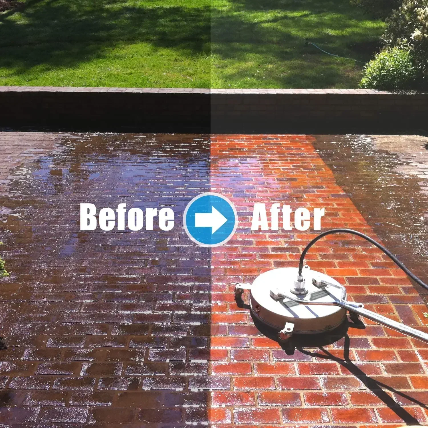 Best Stainless Steel Large Power Pressure Washer 20 21 Inch Water Surface Cleaner for Flat Floor Washing