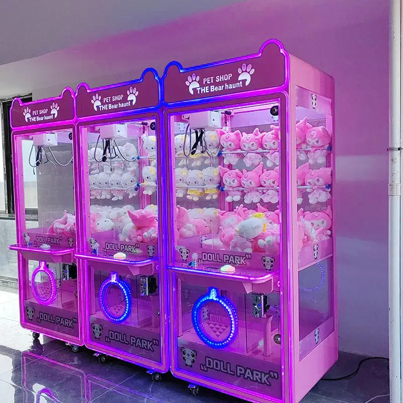 

Оптовая продажа, игровая аркадная кукла с монетоприемником, кукольная машина, изготовленные на заказ умные часы, ловушка, мини-плюшевые игрушки, машина с когтями