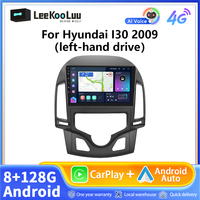 LeeKooLuu Android Auto Radio Wireless Carplay For Hyundai I30 2009 Android Car Multimedia Player GPS Navigation Stereo 4G Wifi