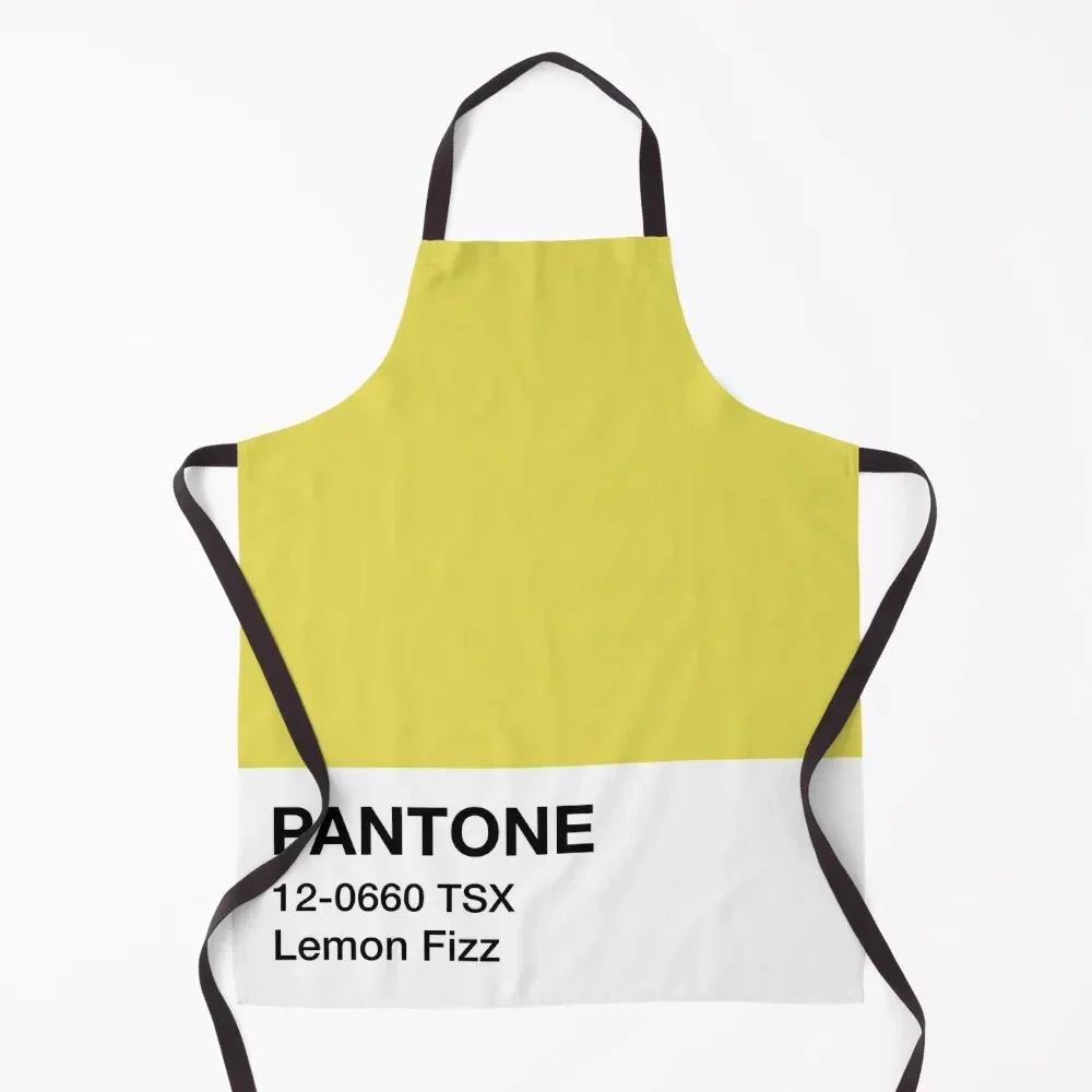 

Pantone Lemon Fizz Apron useful gadgets for home Kitchen Chef Apron