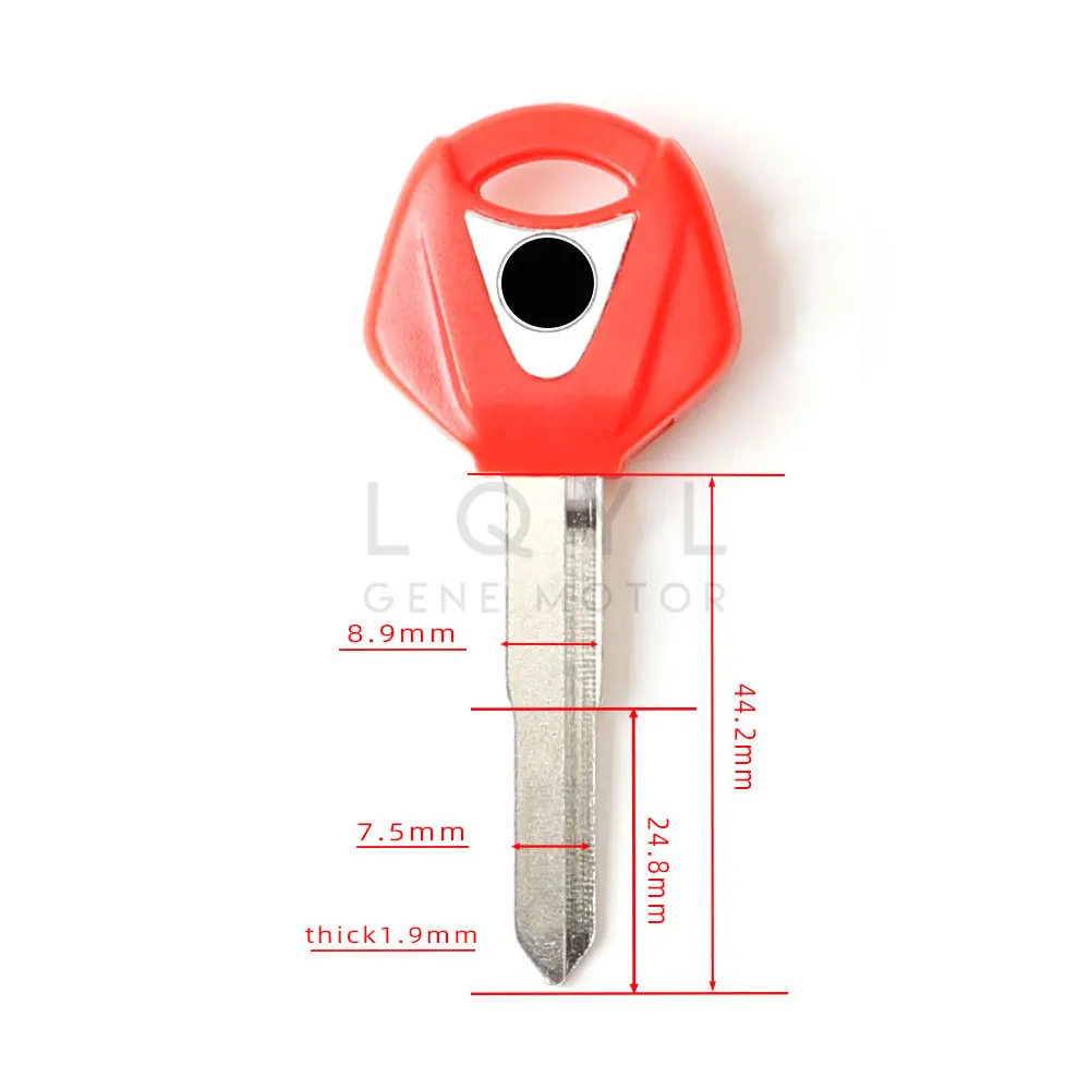 Clé vierge de moto pour YAMAHA, remplacement non coupé, prédire, YZF, XJRlingFJRlingMT09, MT07, XJ6, TMax, FZ6, FZ8, R3, R1, R6, XJR400, SR400, 12 pièces