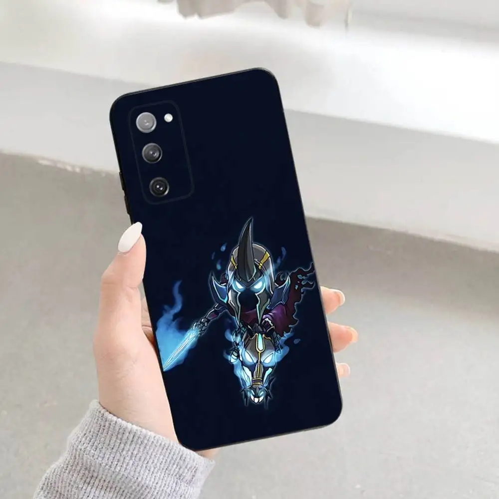 حافظة هاتف Game D-DotaS 2 لهاتف سامسونج S 25,24,23,22,30,21,10,9,Ultra,Plus,Lite,FE,4,5G حافظة سوداء ناعمة #3