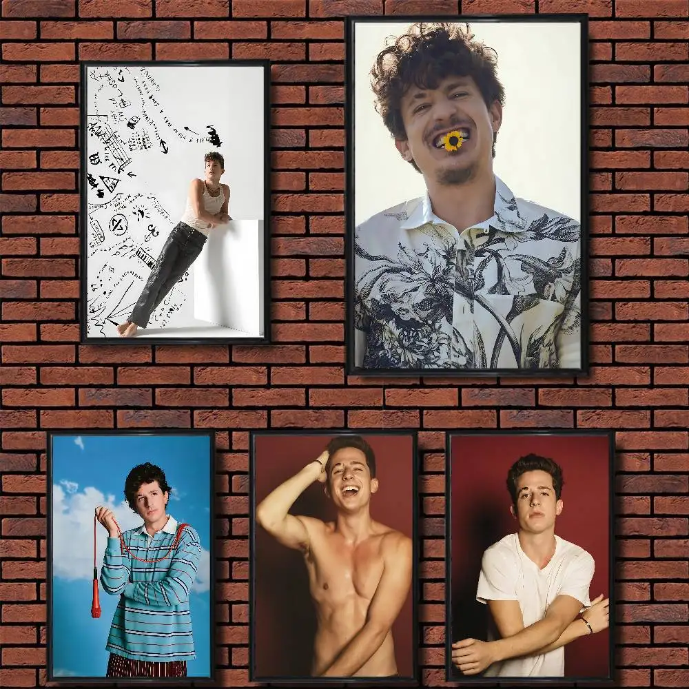 

Whatever's Clever! Charlie Puth Poster Prints Wall Art Picture Painting Gift Living Room Restaurant Bar Large Dec Sticker