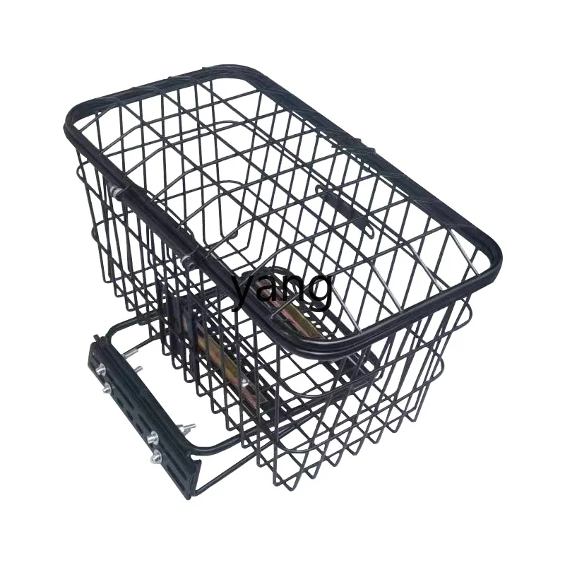 

Yjq electric car rear battery car storage basket rear seat universal rear tail frame put schoolbag