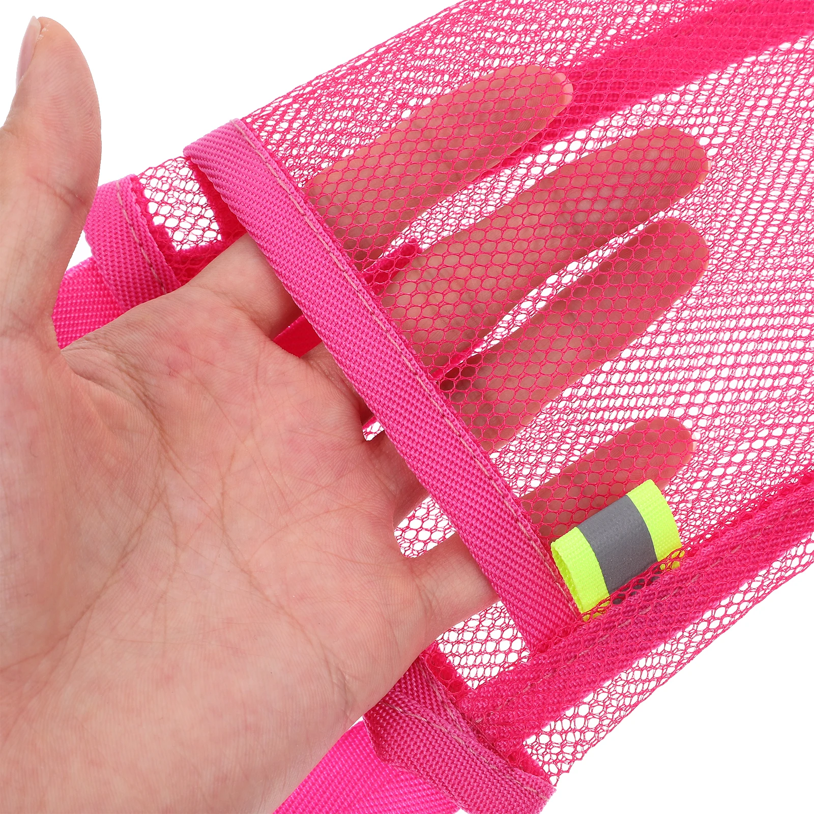 

4 Pcs Kettle Water Bottle Strap Mesh Bag Foldable Holder Grid Cloth Traveling Outdoor