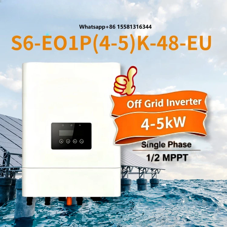 Solis S6-EO1P(4-5)K-48-EU-3 Off-Grid Inverter Single Output 4-5kW High Efficiency for Solar Systems