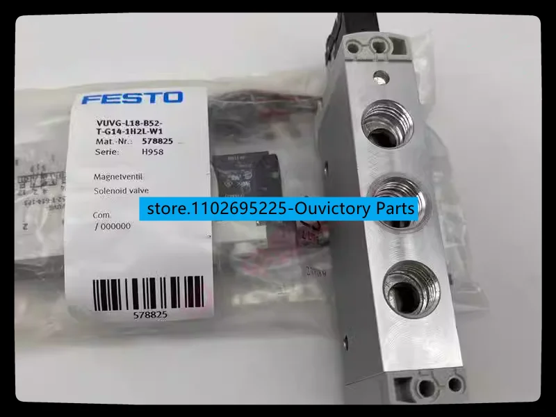 

578825 VUVG-L18-B52-T-G14-1H2L-W1 New Original FESTO solenoid valve