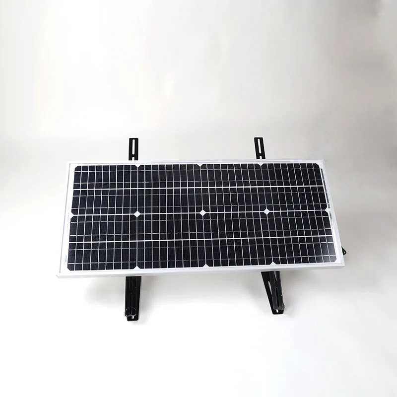 Panneau de toit solaire photovoltaïque, inclinaison pliante rotative, support de montage triangulaire T1, support de montage réglable