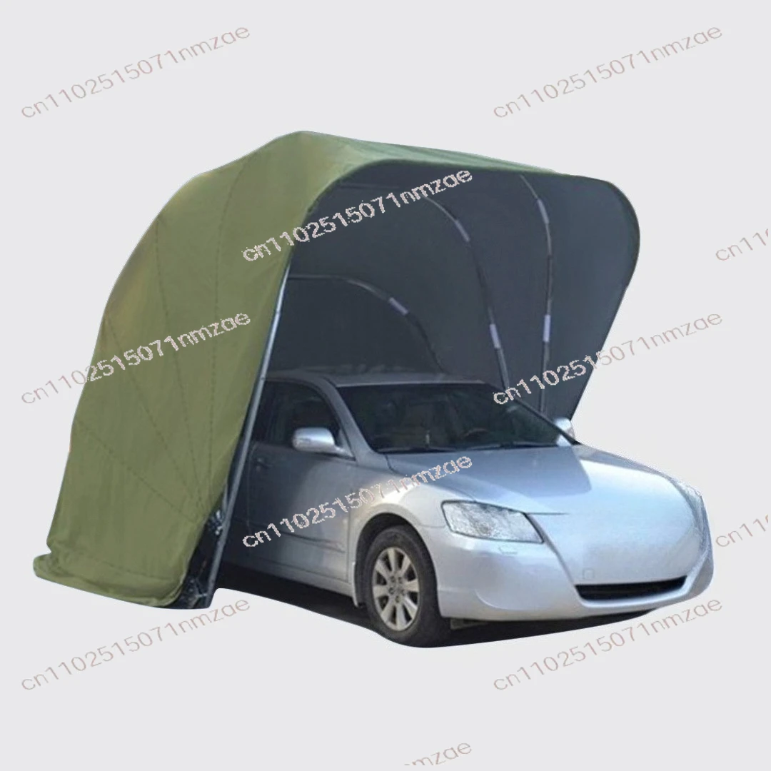 

Anti-exposure Folding Retractable Carport Car Parking Shed Sunshade 5.5m Semi-automatic Full-automatic Mobile Garage