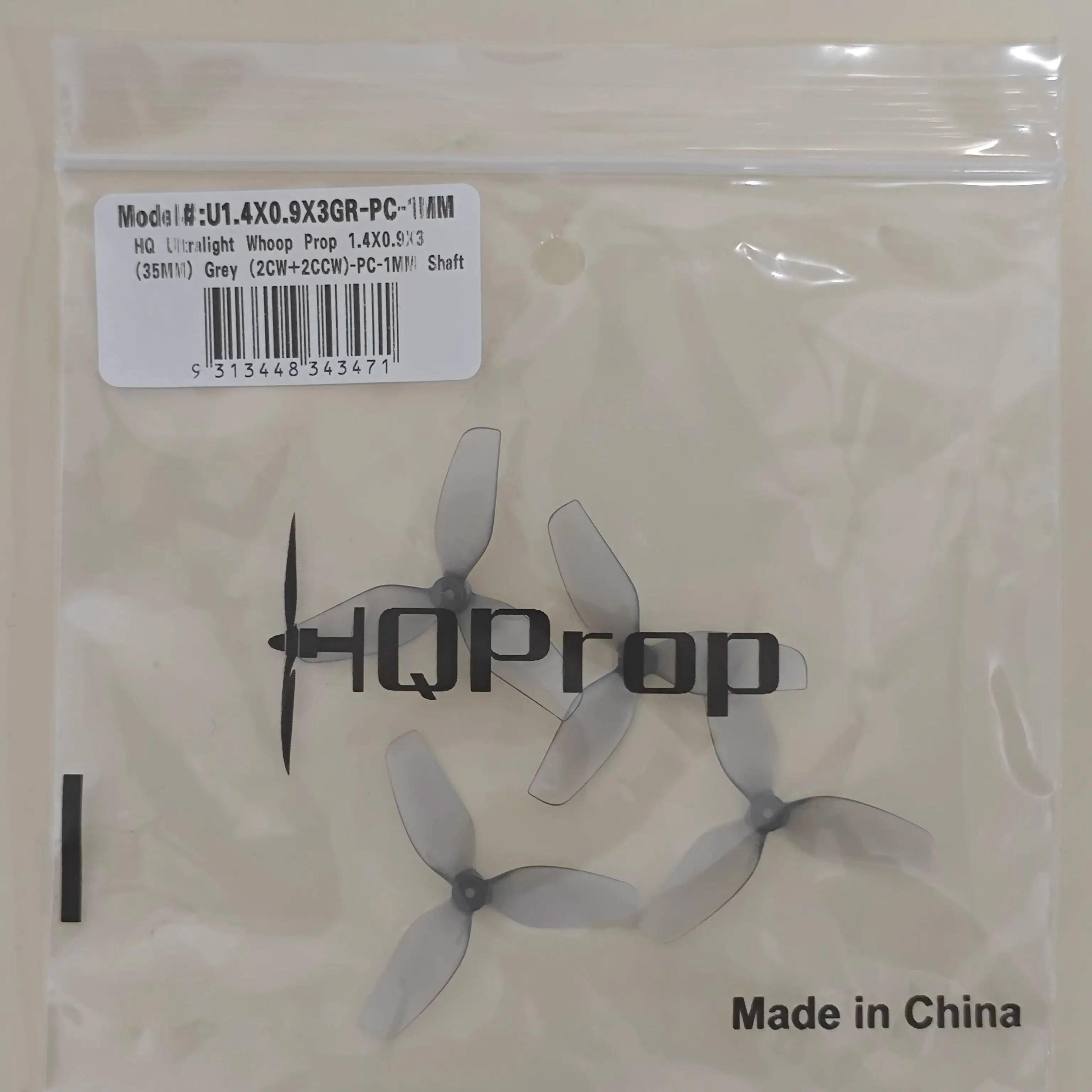Hqprop Ultralight Whoop Prop 1.4X0.9X3 (35Mm) For Drone Propellers - Lightweigh…
