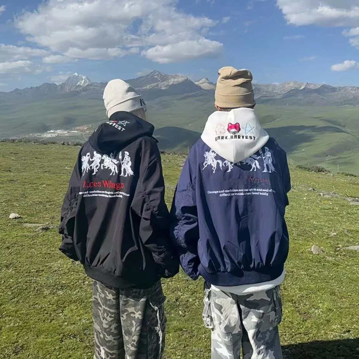 حصيرة عصرية مقاومة للماء Jaet متعددة الاستخدامات كاجوال Sle طويلة Sve فضفاضة تناسب ex Faionable Laid-ba اليابانية Ins Sle #4