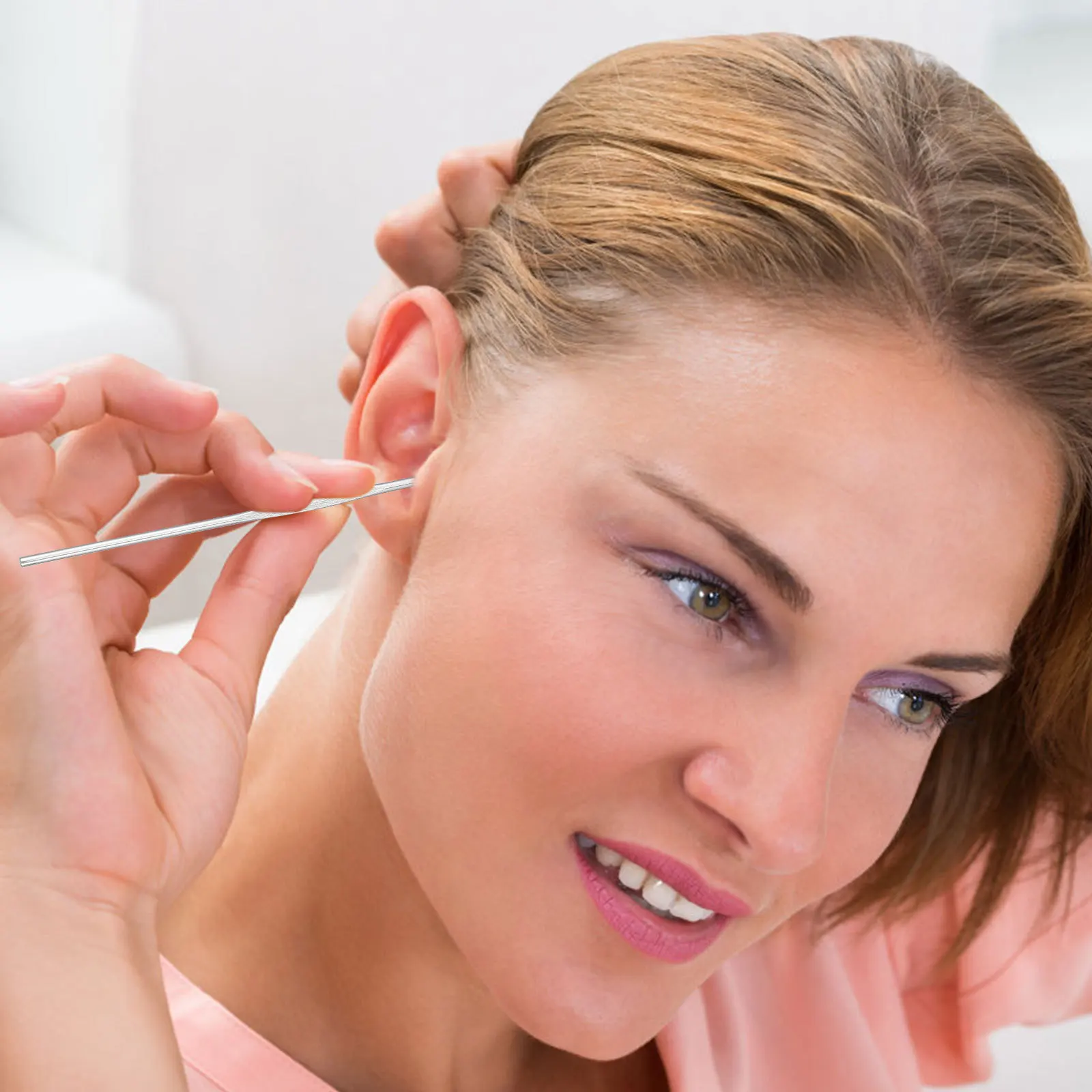 

1 комплект, набор инструментов для удаления ушной серы из нержавеющей стали, эргономичные наборы для чистки ушей, набор для чистки ушей, безопасная портативная ложка для домашнего использования, ложка для ушной серы