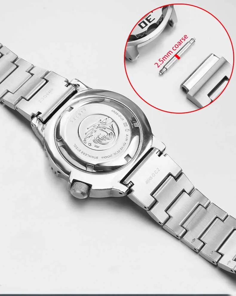 Fit Seiko Convex Watch Band For Red Toothed Water Ghost Little Monster Strap Bracelet For SKX781 SKX779 SRPH75K SPR307 SPR313