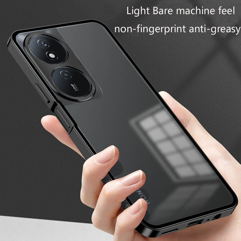 إطار معدني عدسة حماية ماتي للصدمات جراب هاتف ل Honor X9C الذكية الوفير الغطاء الخلفي اكسسوارات ل Honor X7C X7B