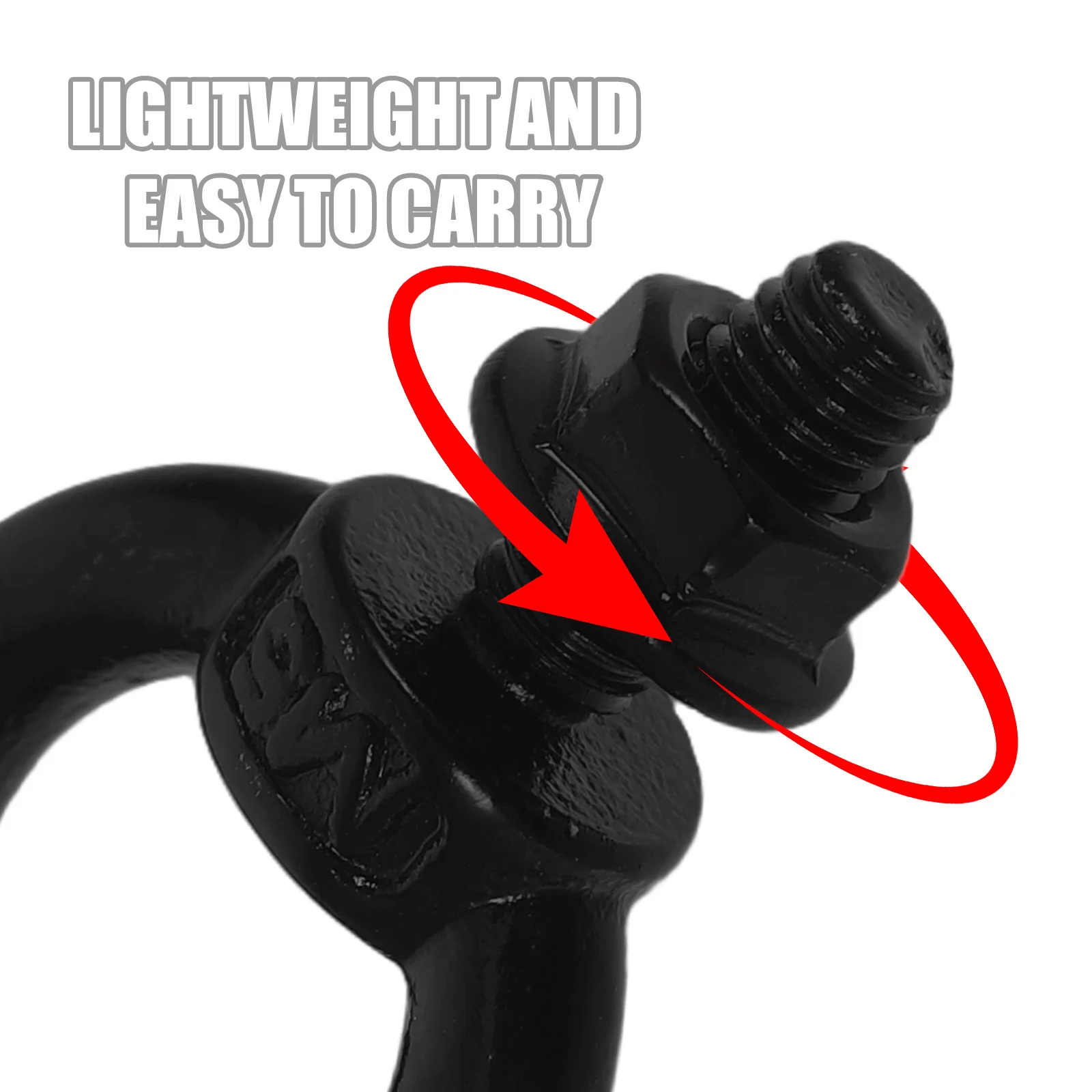 10 قطعة الفولاذ المقاوم للصدأ الثقيلة رفع مسامير العين حلقة معدنية المسمار ييبولت لرفع آلات التعليق الاستخدام الصناعي #4