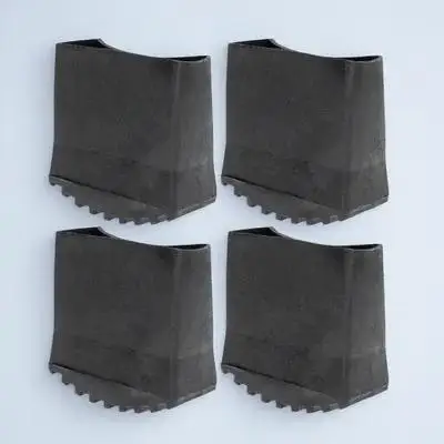 

4Pcs Ladder Foot Cover Rubber Anti-Slip Thickened Protective Caps Floor Scratch Proof Ladder Accessories Home Supplies