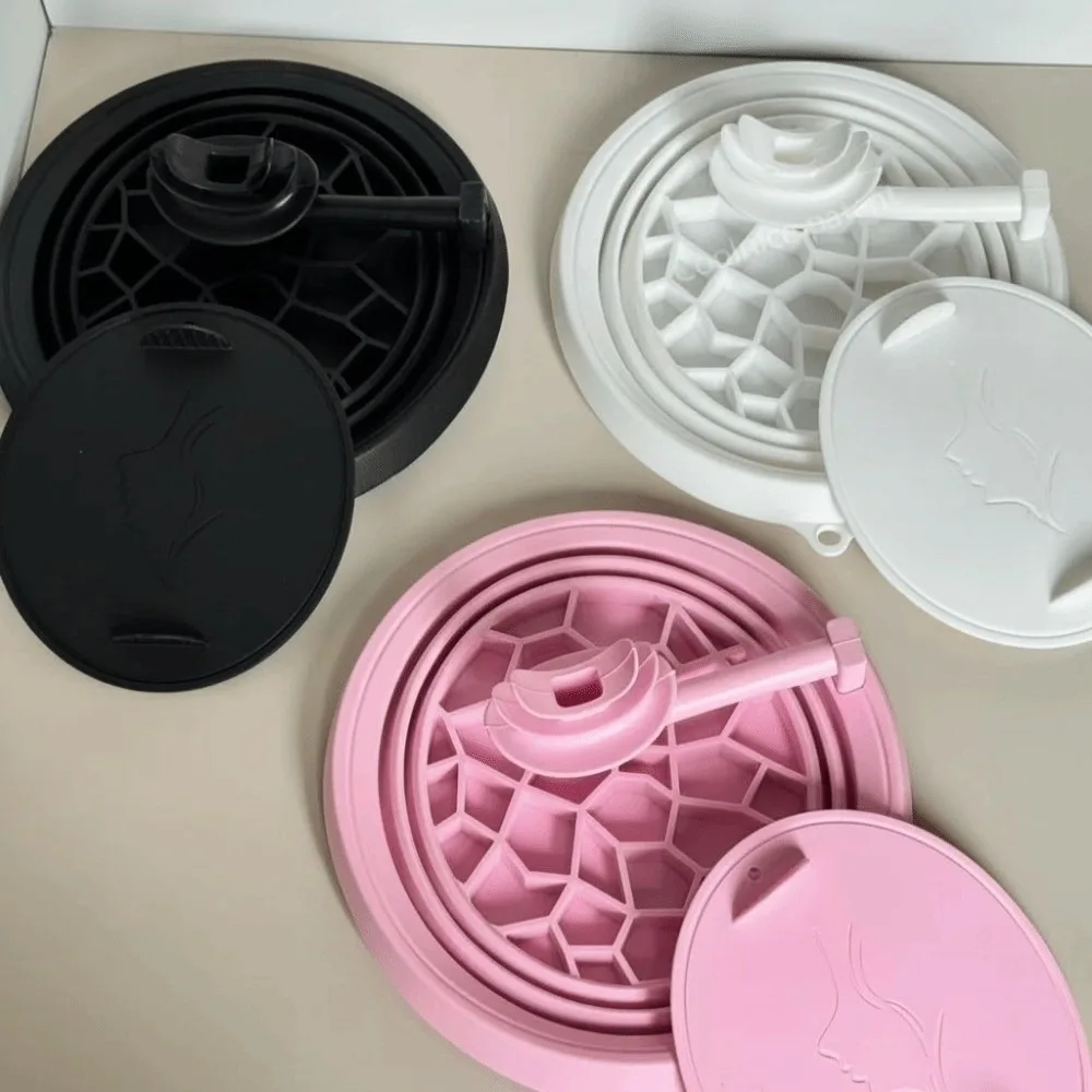 

Silicone Breathing Ice Folding Basin Built-in Ice Tray Skin Tightening Facial Plunge Bowl Portable Anti-Inflammation