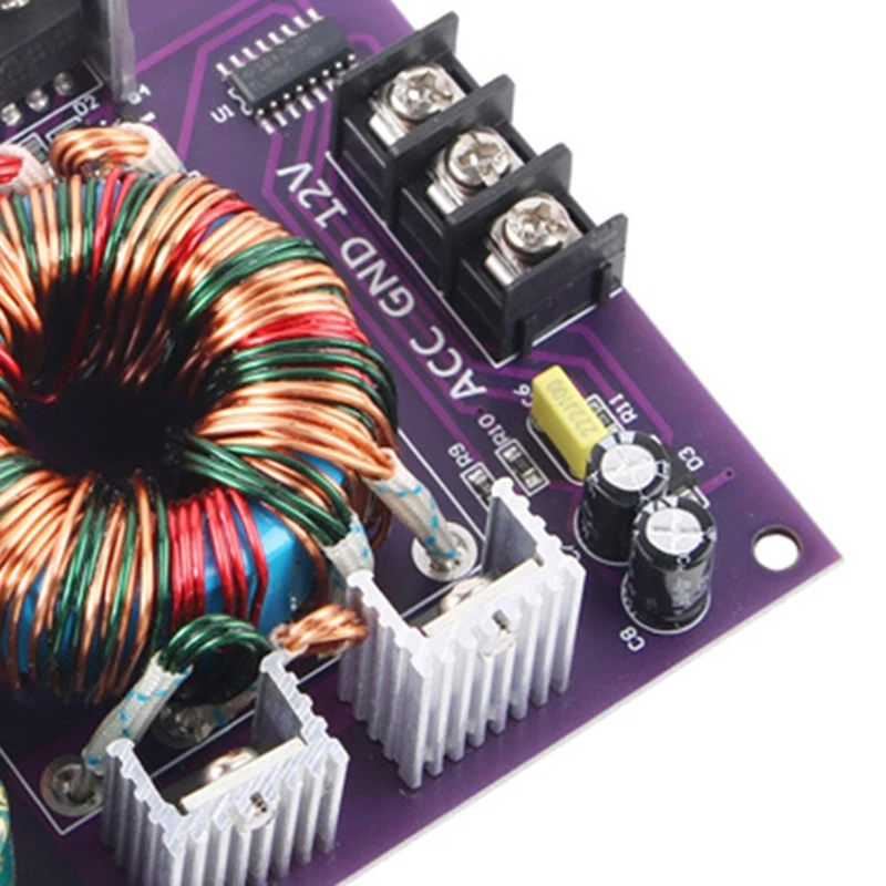 단일 DC 서브우퍼 자동차 오디오 앰프 부스트 듀얼 전원 공급 장치 보드, 12V-포지티브 및 네거티브 24V DC-DC, 3A