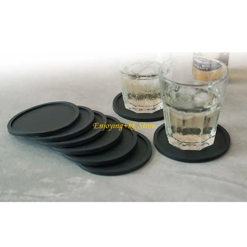 

Q1JB Silicone Placemat Multi-Purpose Table Mat Heat Resistant Placemat Cup