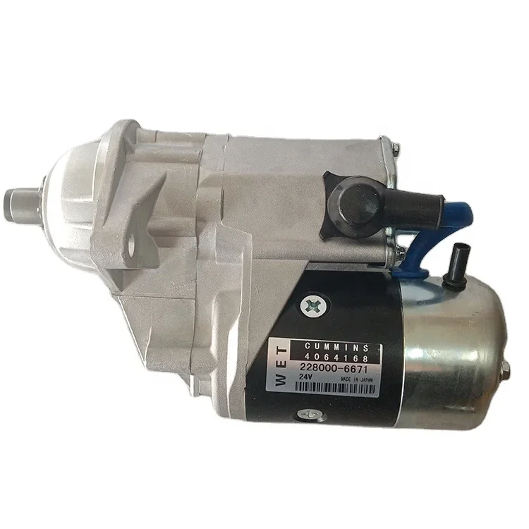 Hot sale Dies el Engine Parts 24V Starter Motor 228000-6671