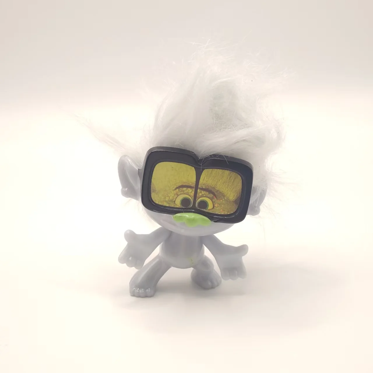 Muñeco de Peluche de 11 cm de Guy Diamond de Trolls ‌   Figuras de acción de anime, adornos bonitos, juguetes, regalo de cumpleaños y Navidad para niños