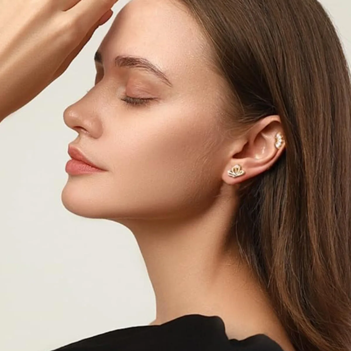 أقراط مرصعة بالحيوانات للنساء ، برغي الظهر ، قوانغدونغ ، العصرية ، تخفيض السعر ، البيع #5