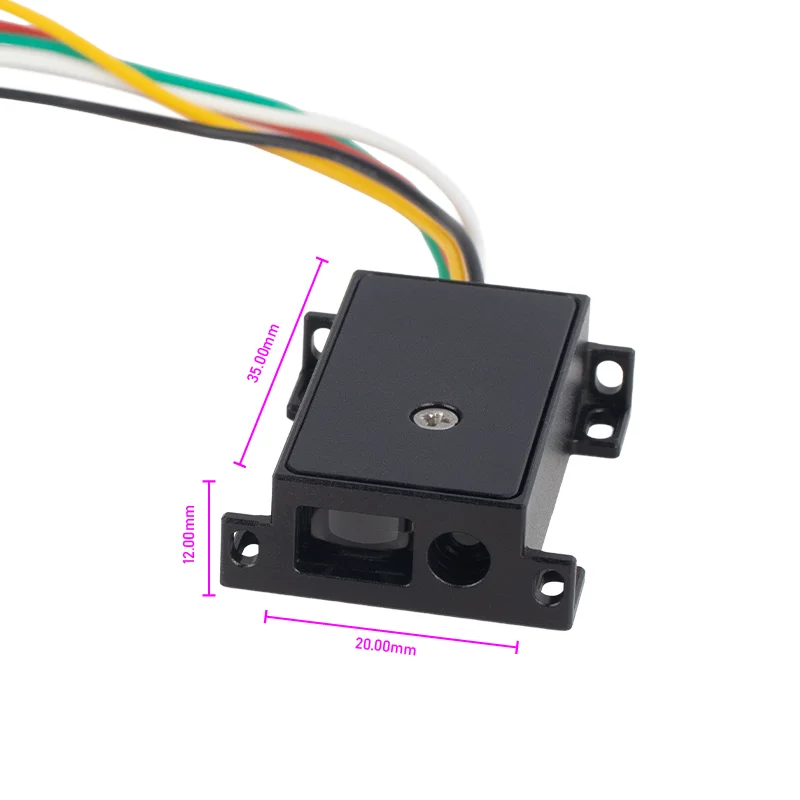 LDL-T P4 Mini Size 10m Laser Distance Measuring Sensor High Frequency 100Hz Laser Ranging Sensor Module TTL Output Laser Sensor