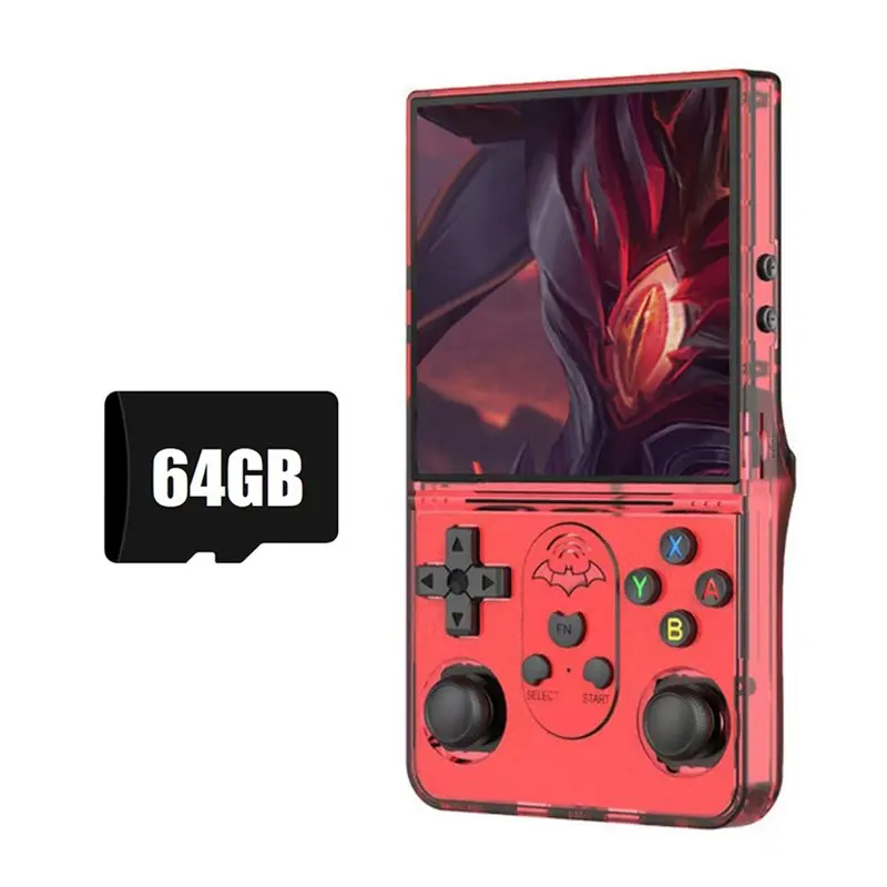 

【BRILLIANT 】S600 64G Портативная игровая консоль 4,0-дюймовый экран 10000 игр поддерживает несколько симуляторов Портативный игровой плеер