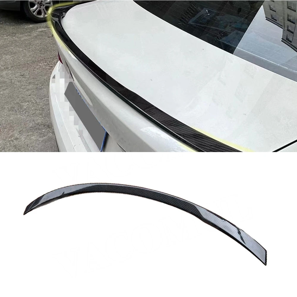 

VACOMUL For BMW 3 Series G20 G28 M3 G80 Carbon Fiber Rear Trunk Lip Spoiler Rear Roof Wing Spoiler Rear Boot Spoiler