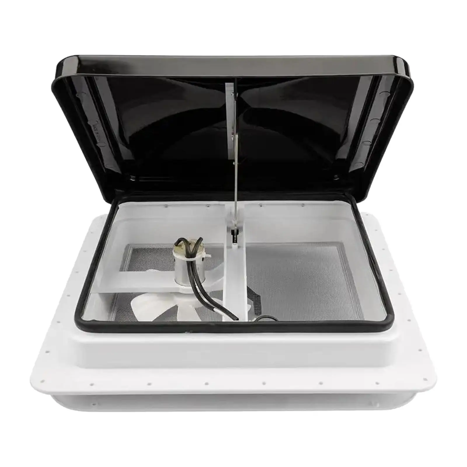 

14-дюймовые вентиляторы на крышу для автофургона, компоненты вентиляции воздуха, детали циркуляции воздуха, вентиляционные вентиляторы для автофургонов