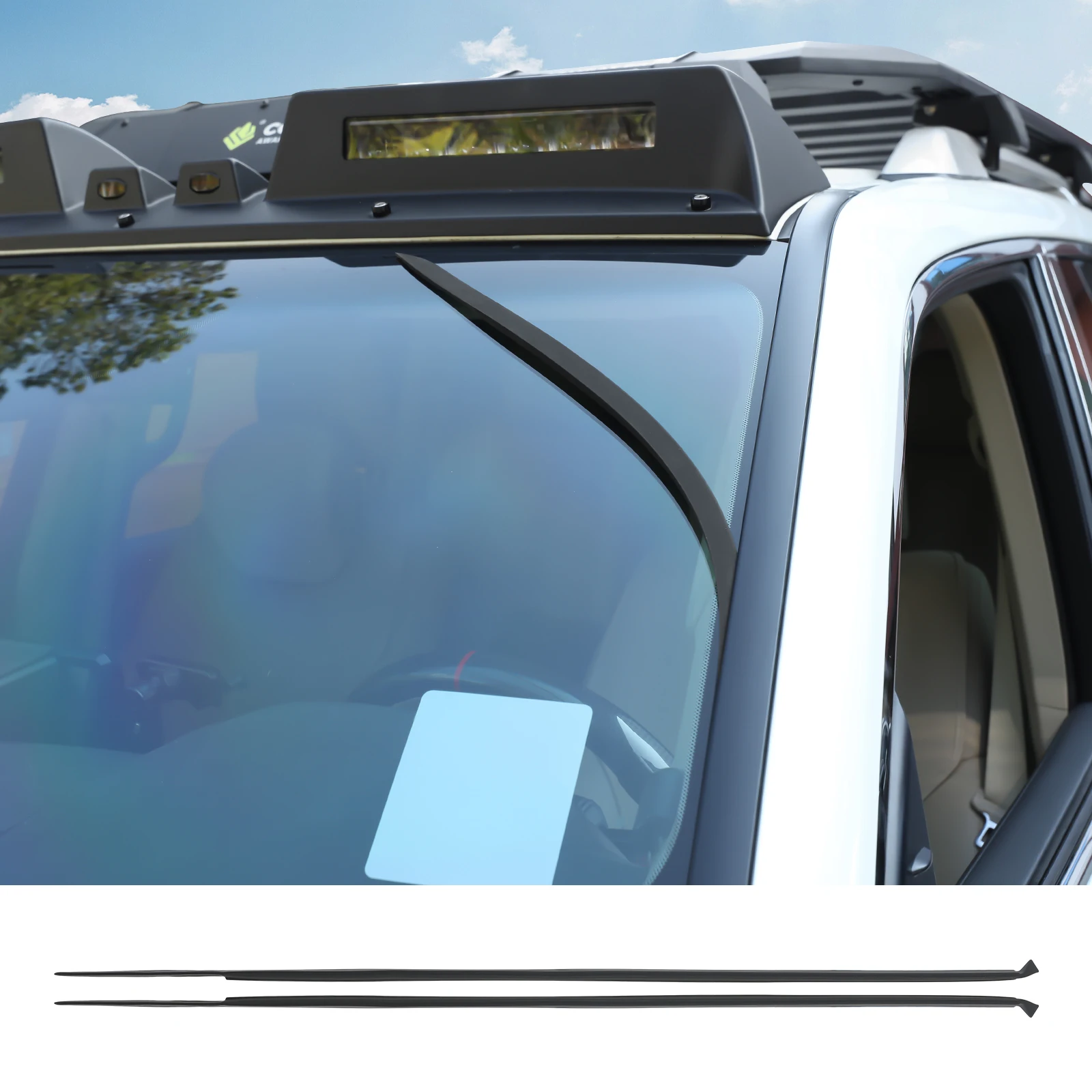 

Силиконовая уплотнительная лента для лобового стекла, подходит для Toyota Land Cruiser 250 2024-2025, Prado LC250 1958