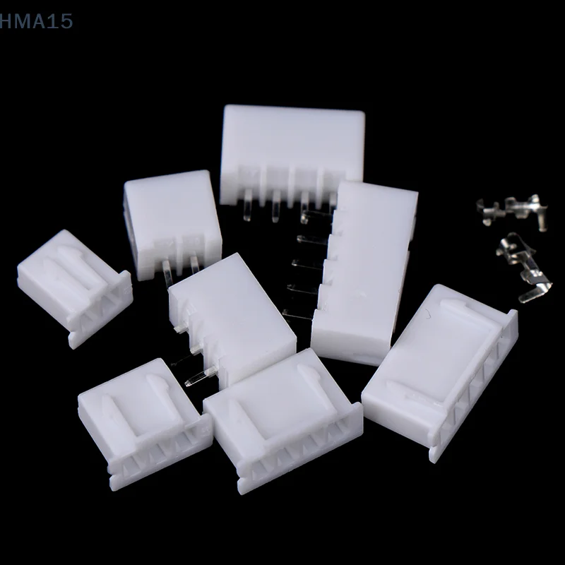 [EL]230pcs/box XH 2.54 2p 3p 4p 5pin 2.54mm Pitch Terminal Kit JST Connector