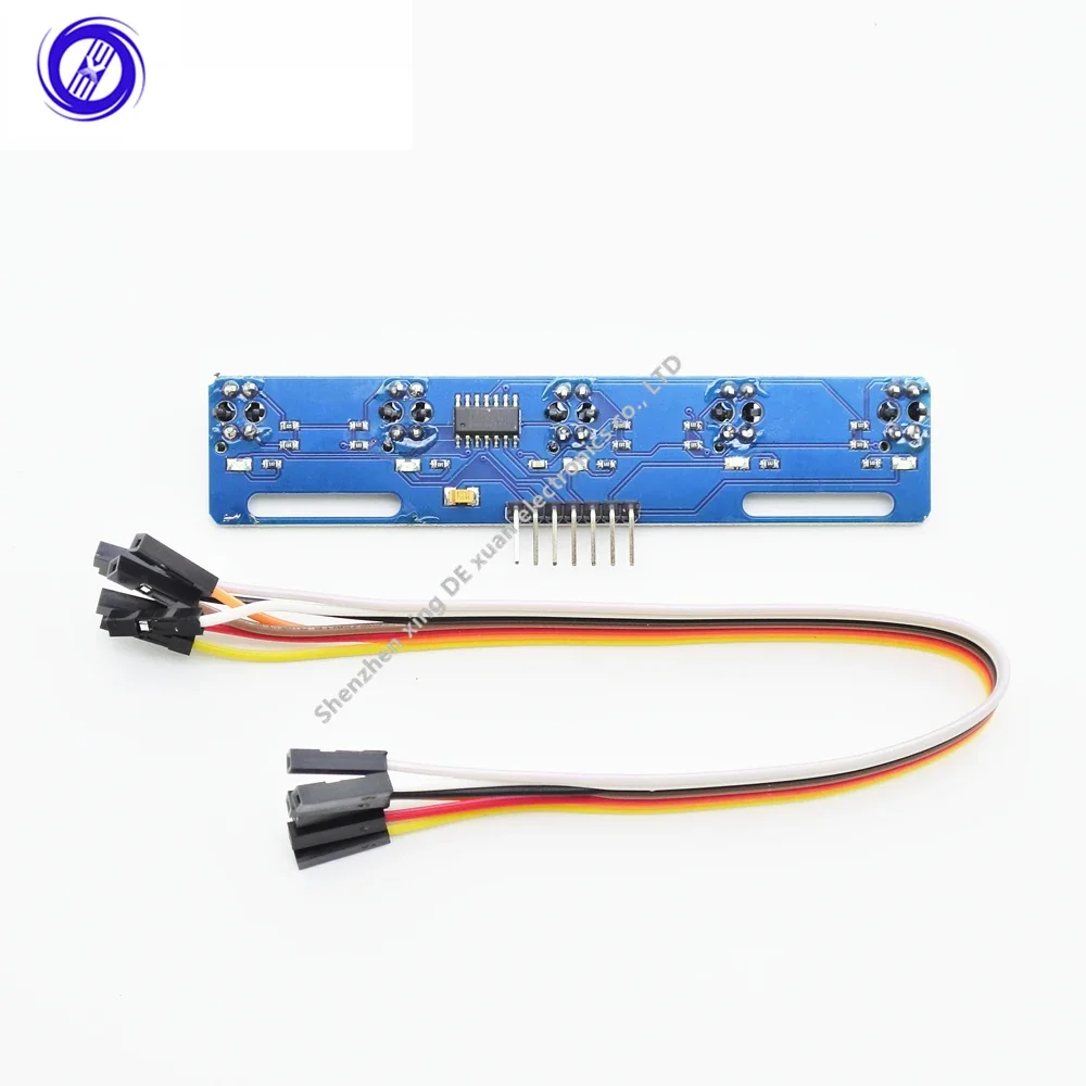 5 channel Infrared Reflective Sensor TCRT5000 KIT 5 way/road IR Photoelectric Switch Barrier Line Track Module
