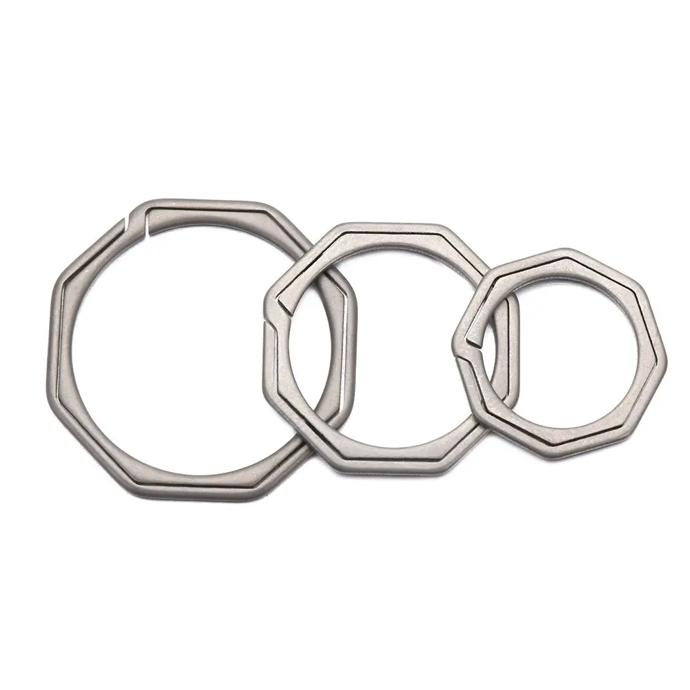 Инструмент из титанового сплава, настоящий мужской автомобильный брелок, мужской креативный подарок, брелки с пряжкой, подвеска, брелоки