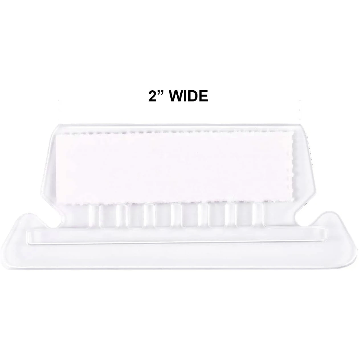 120 Sets 2 Inch Hanging Folder Tabs and Inserts for Quick Identification of Hanging Files Hanging File Inserts A