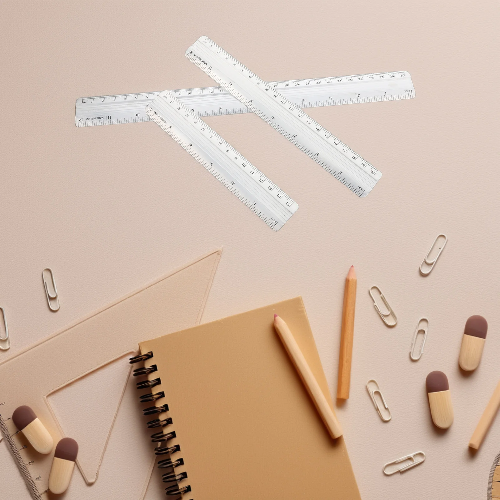 Рисунок 2 - набор линеек для рисования из алюминиевого сплава