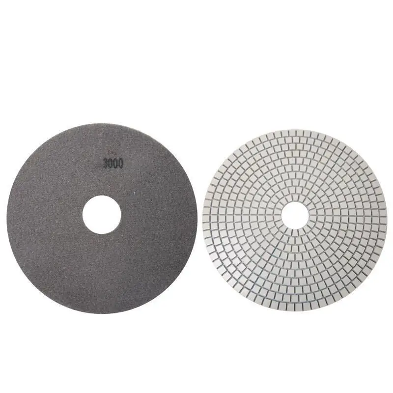 8 Zoll 200mm Nass-Granit-Polierpads für Betonschleifer, Marmor-Arbeitsplatten, Boden, Glas, Quarz Polier- und Schleifscheibe 1 Stück – Detail 14