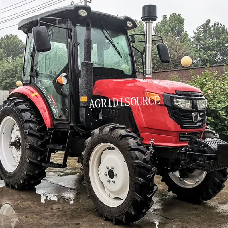 Tractor agrícola de 4x4 y 160hp, tractor de ruedas, tractor, cargador de extremo frontal, CE, china